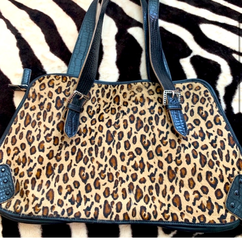 Pony fur purse